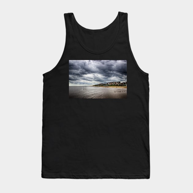 Stormy Seaside Tank Top by InspiraImage